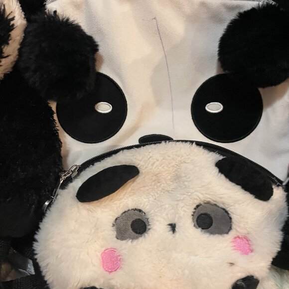 Panda Backpack Set - Picture 2 of 4
